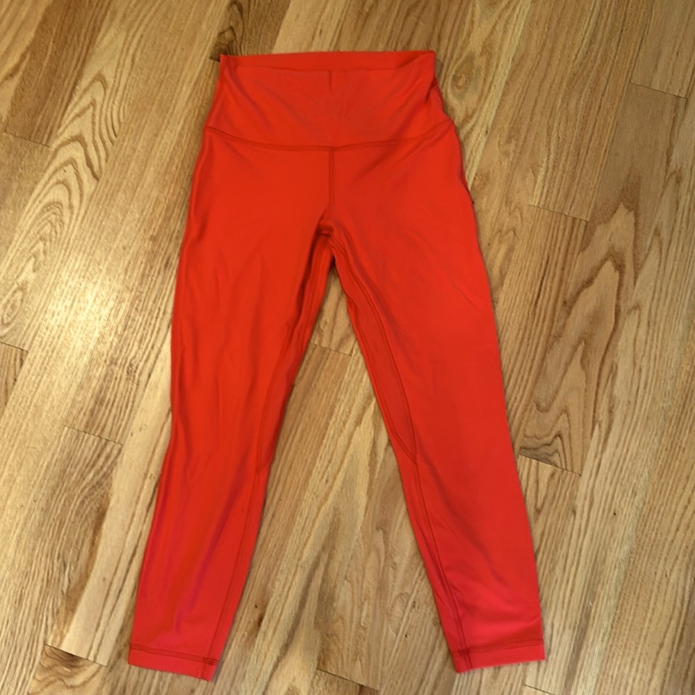Lululemon Red Align Leggings